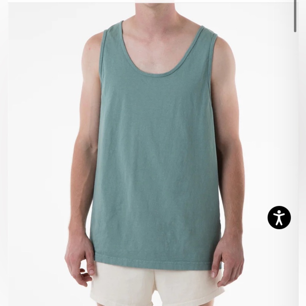 Los Angeles Apparel tank top, L, NWOT